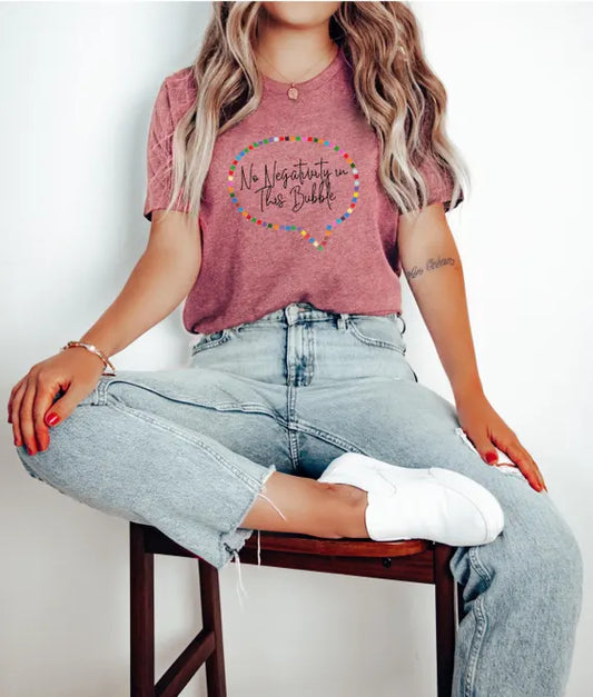 August Birthday T-Shirt | Birth Month Tee | Mauve Rose